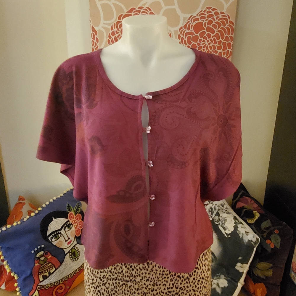DB Sport Butterflies Sleeve Cardigan